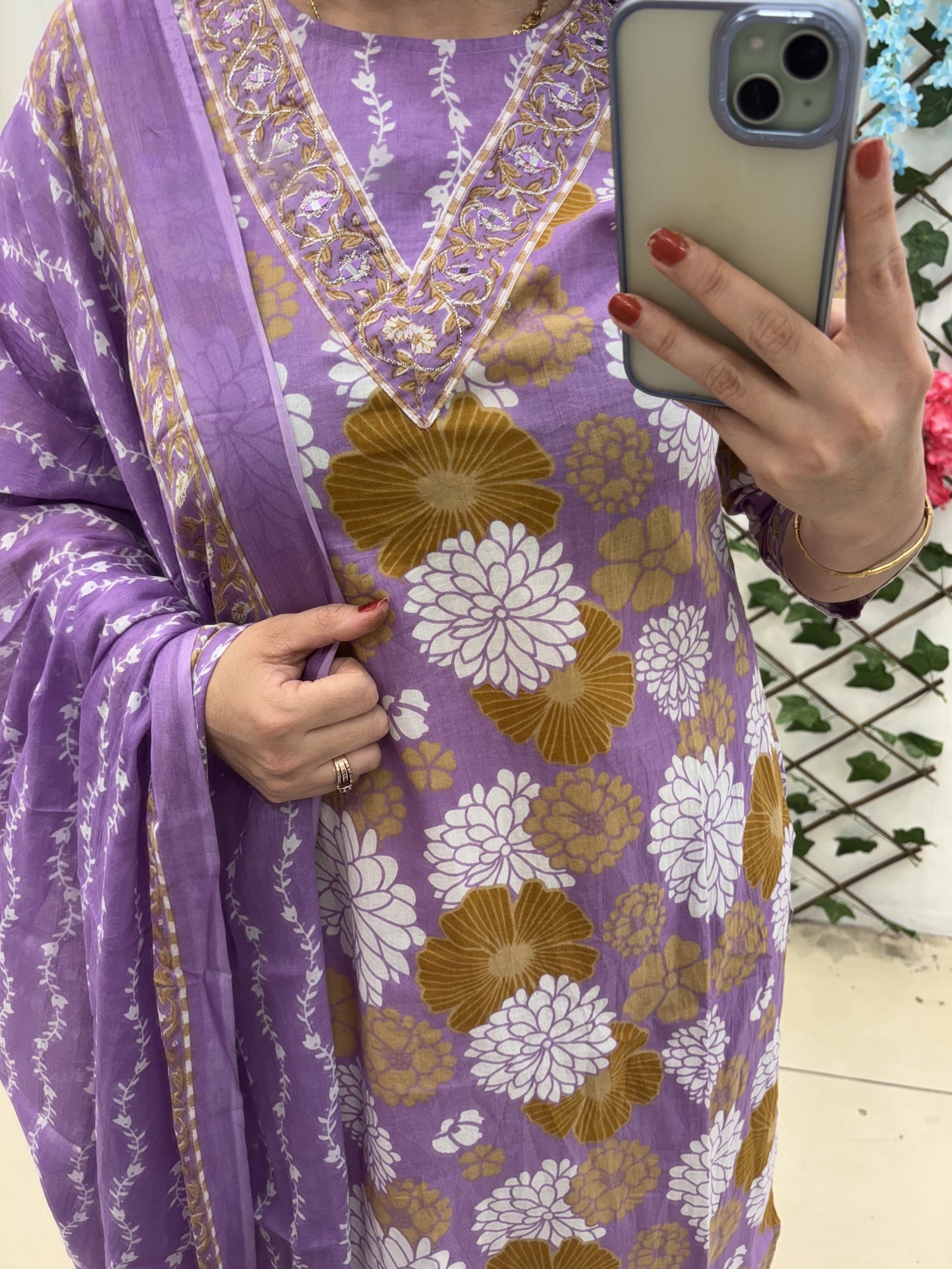 Lavender Cotton Set