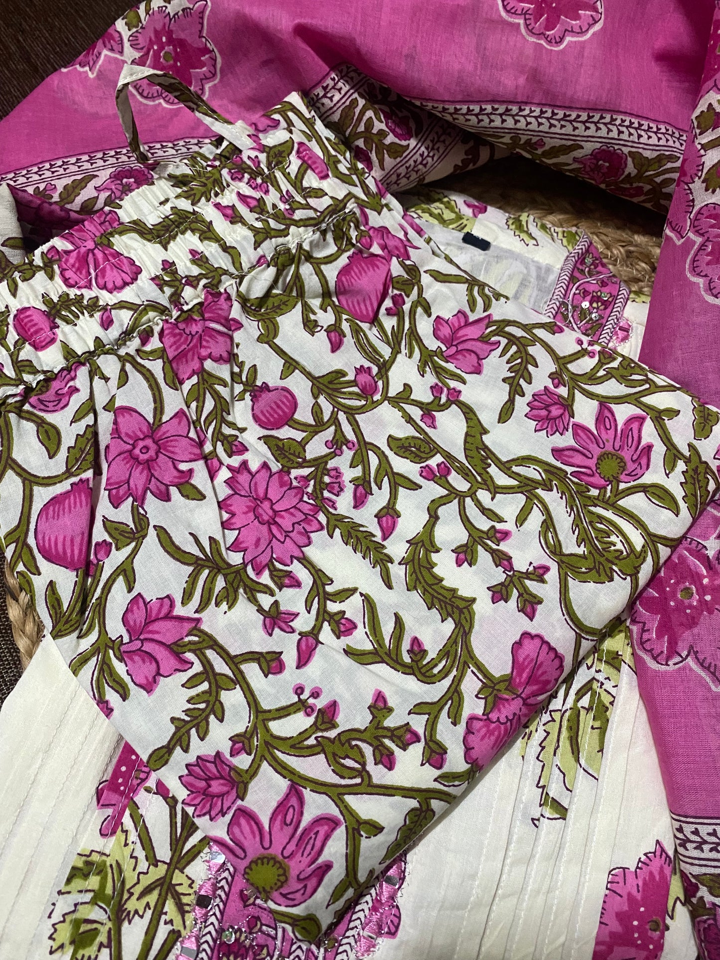 Pink Flower set