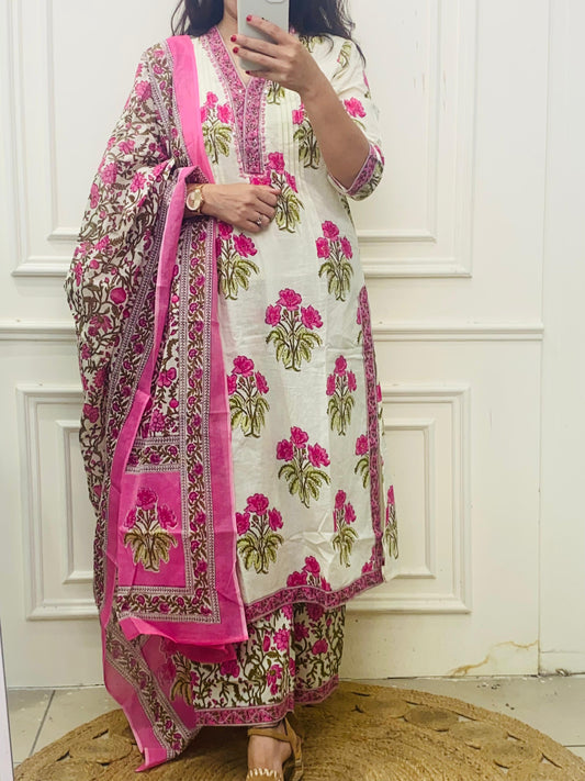 Pink Flower set