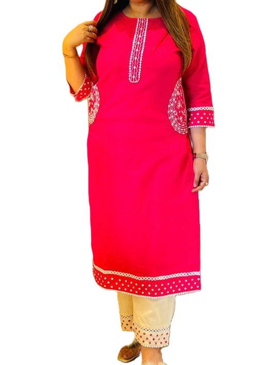 Purple Kurta Pant